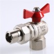 Кран шаровой угловой с полусгоном BASE VT.228.N рис.3