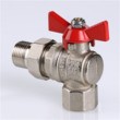 Кран шаровой угловой с полусгоном BASE VT.228.N рис.4