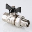 Кран шаровой с полусгоном PERFECT VT.327.N рис.1