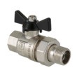 Кран шаровой с полусгоном PERFECT VT.327.N рис.0