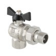 Кран шаровой угловой с полусгоном PERFECT VT.328.N рис.0