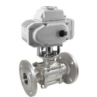 Кран шаровой фланцевый КПР-3Ф с электроприводом ЭПР7