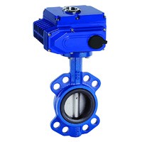 Дисковый поворотный затвор КПР-Б7 с электроприводом ЭПР1