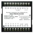 Вольтметр трехфазный щитовой с 3 релейными выходами Omix P99-V3-3-3K рис.1