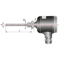 Термосопротивление с цифровым интерфейсом RS-485 с металлической головкой дТС105М-МГ.RS