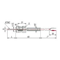 Термопара на основе КТМС с кабельным выводом дТП724