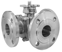 Краны ISO5211 трехходовые